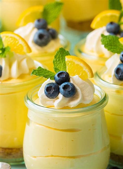 refreshing lemon dessert recipes     happy happy