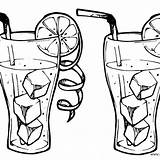 Lemonade Ice sketch template