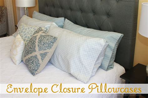 envelope closure pillowcase  bed pillows    love