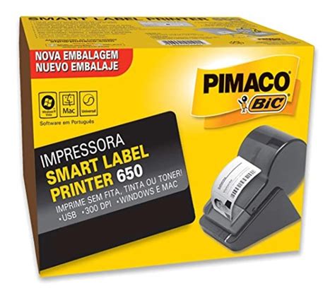 impressora termica etiquetas pimaco smart label printer  parcelamento sem juros