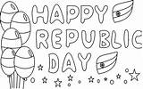 Republic Drawing Happy Coloring Painting Drawings Domain Public Paintingvalley sketch template