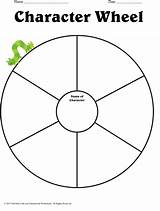 Wheel Character Printable Worksheets Counts Pillars Getting Know Preschool Exercise Activities Writer Wavelength Writing Reading Characters Learning Protagonist Education Young sketch template