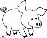 Pig Outline Clipart Clip Drawing Hog Peppa Cliparting Animals Clipartmag Drawings Cliparts Getdrawings Sketch Kids Search Roast Library Find Clipground sketch template