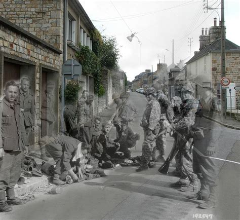Scenes From World War Ii Photoshopped Onto Today S Streets