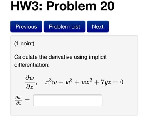 solved calculate  derivative  implicit cheggcom