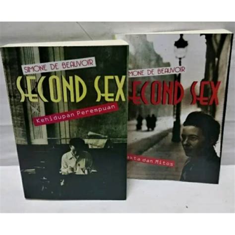 Jual Paket 2 Buku Second Sex Kehidupan Perempuan Fakta Dan Mitos Simone
