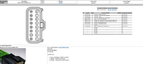 ford truck tail light wiring diagram wiring diagram