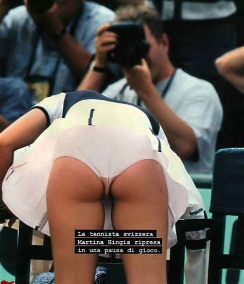 martina hingis a cameltoe is a cameltoe in any language on