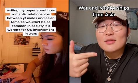 Tiktoker Claims White Men Date Asian Women As A By Product Of American