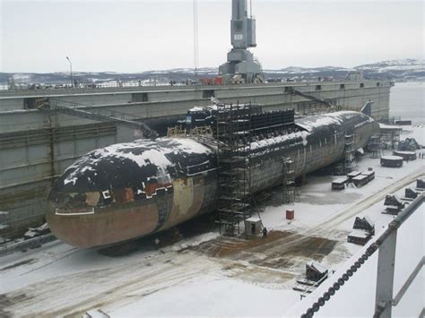 Russian Typhoon Submarine Submarines Nuclear Submarine