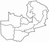 Zambia Provinces Districts Mapsof Elbibliote sketch template
