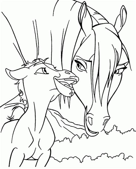 spirit  horse coloring pages coloring home