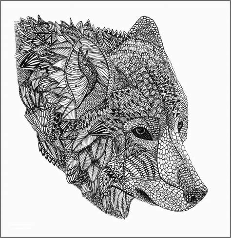 wolf coloring pages  adults  coloring pages  kids wolf