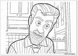 Inside Coloring Pages Fritz Riley Anger Fear Disgust Sadness Bong Andersen Joy Bing sketch template