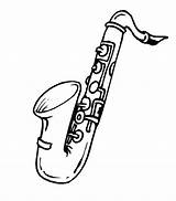 Instruments Saxofoon Muziekinstrumenten Kleurplaten Musikinstrumente Saxophone Malvorlage Saxofon Stemmen Orchestra Muziekinstrument Ausmalbild Bezoeken Coloringpagesfun Stimmen sketch template