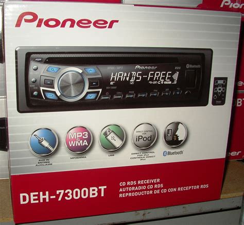 pioneer deh bt cd mp  dash player receiver dehbt  ebay