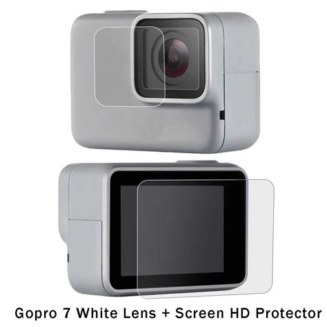 upgraded lens camera protective film accessories kit  gopro hero  camera