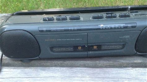 My New Lloyd S Double Cassette Player And Recorder Am Fm