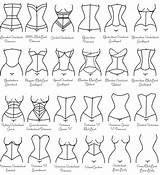 Corset Corsets Designs Types Different Fashion Shapes Styles Deviantart Drawing Dress Pattern Reference Awesome Ribbon Bustier Choose Victorian Very Oh sketch template