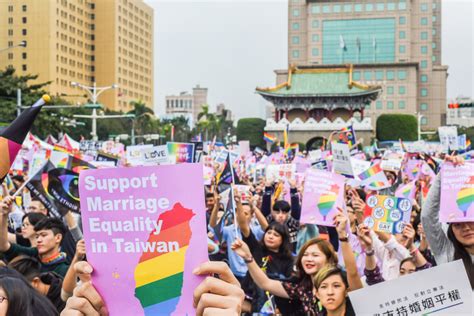Taiwan Becomes First Asian Country To Legalize Same Sex Marriage