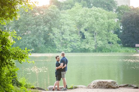 Sunset Engagement Session At Central Park • Danny Chris Raleigh And
