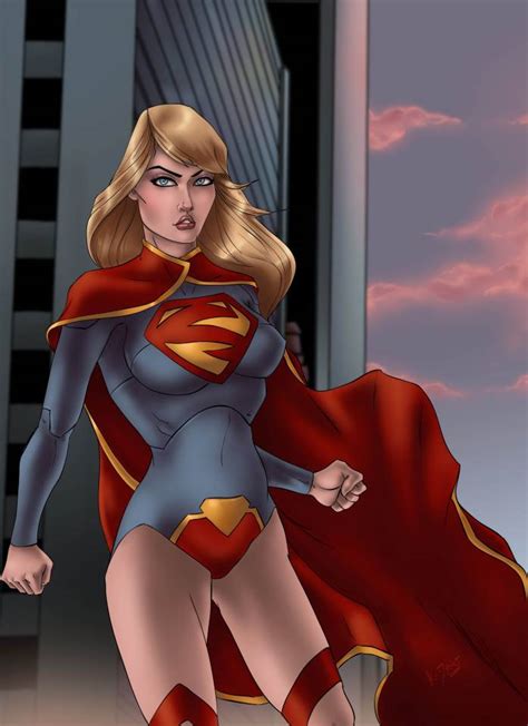 supergirl   fanart artist show  comic vine
