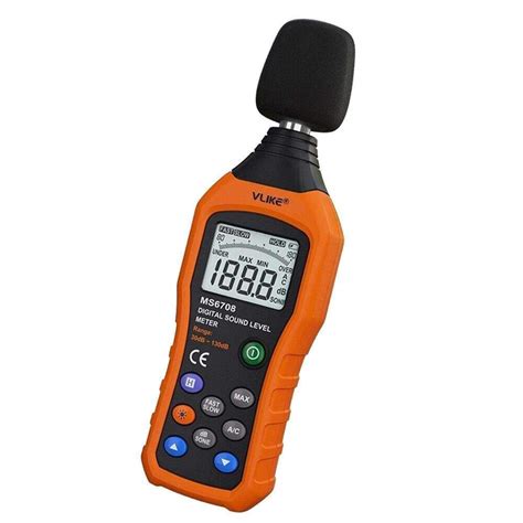 buy decibel metervlike lcd digital audio noise level meter sound level meter monitor db meter