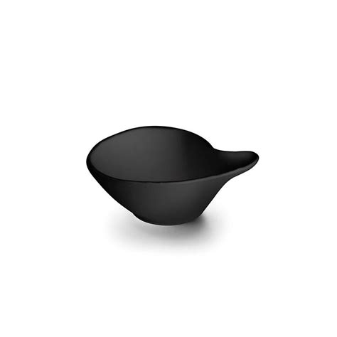 bol pour les sauces noir de la serie en noir  blanc de cuisine