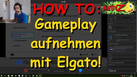 how to💾gameplay mit elgato aufnehmen💻elgato game capture