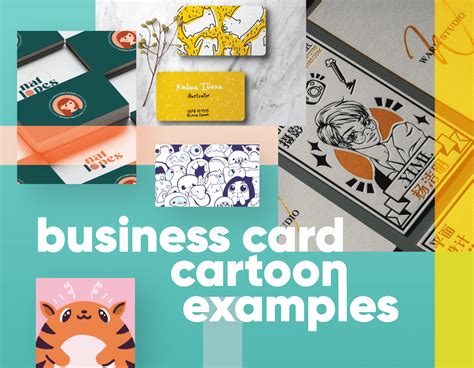 business card cartoon examples  pure creative awesomness