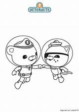 Octonauts Kwazii Capitaine Barnacles Ludinet Coloriages Colorier Choisir Tableau sketch template