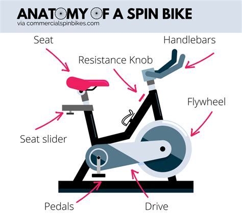 spinning bike parts diagram