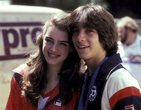 Brooke Shields And Actor Scott Baio Attend The Cbs Television