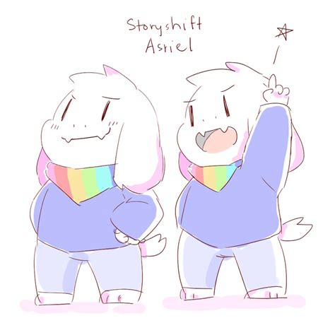 Storyshift Chara Asriel Asriel Dreemurr