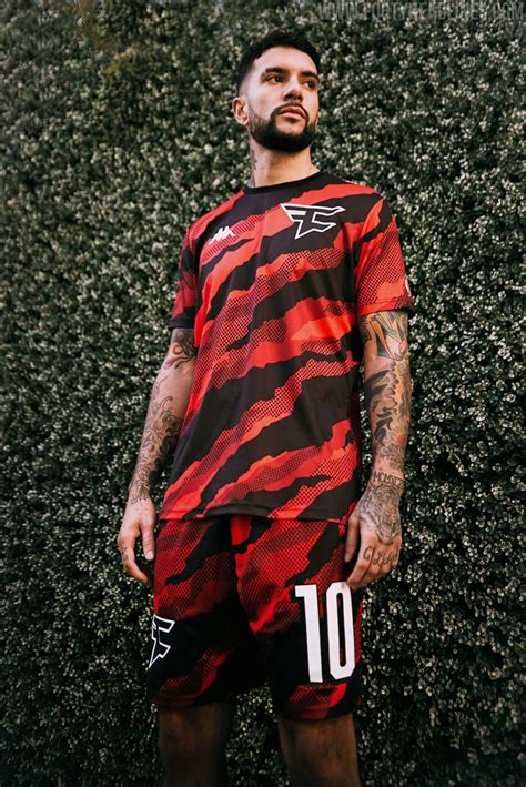 faze clan  soccer kit revealed footy headlines