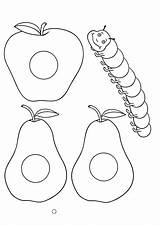 Caterpillar Printable Hungry Very Board Printables Coloring Pages Story Kids Choose sketch template