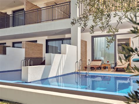 deluxe suite  private pool annex  cavo orient beach hotel zakynthos greece