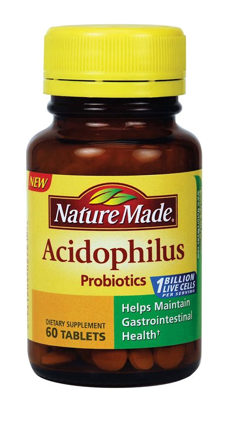 nature  acidophilus probiotics  tablets