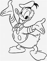 Donald Duck Coloring Pages Cartoon Baby Kids Funny Clipart Mickey Mouse Print Drawing Disney Color Various Sheet Sheets Characters Getdrawings sketch template