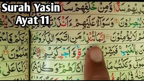 Surah Yasin [part 3 Online] Ayat 11{learn Quran Online