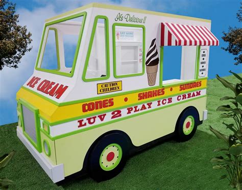 ice cream truck lilliput play homes playhouses   business