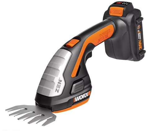 worx  cordless  shear   shrubber withbattery qvccom