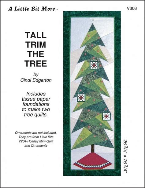 pattern  bit  tall trim  tree     cindi