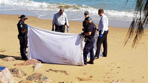 update woman found dead on scarness beach identified the courier mail