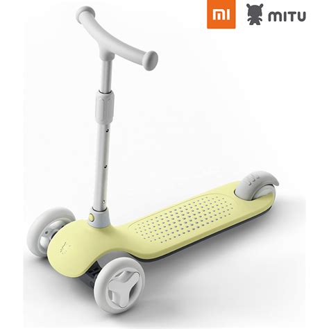 xiaomi mitu isikli ayarlanabilir  tekerlekli scooter sari fiyati