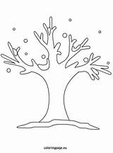 Tree Mittens Coloringpage Arbres Arbre Snowman Zapisano sketch template