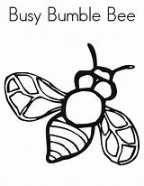 Coloring Bee Bumble Pages Printable Worksheet Busy Bees Clipart Honey Kids Insect Template Colouring Clip Cliparts Print Book Worksheets Insects sketch template