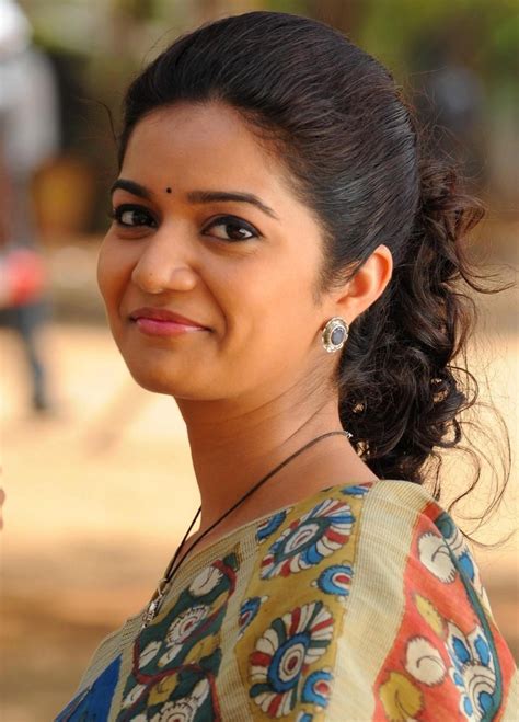 telugu actress colors swathi latest cute saree stills new movie posters