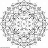 Coloring Tribal Pages Mandala Adults Adult Visit Printable Getcolorings Color sketch template