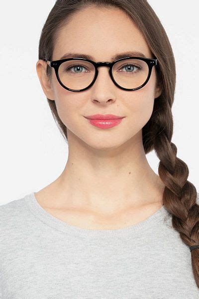 black round prescription eyeglasses large full rim acetate eyewear